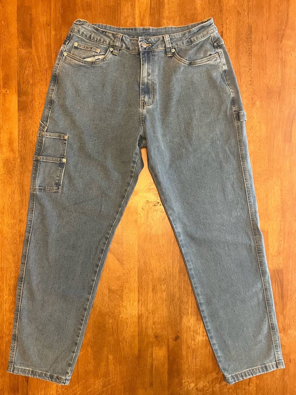 YoungLA Men's Relaxed Fit Carpenter Jeans size 32L Model 611